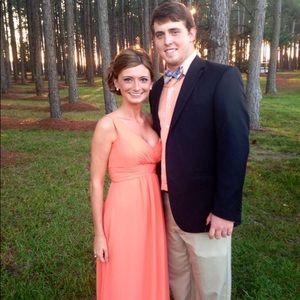 House of Wu, 22376, Peach/Orange, Size 0